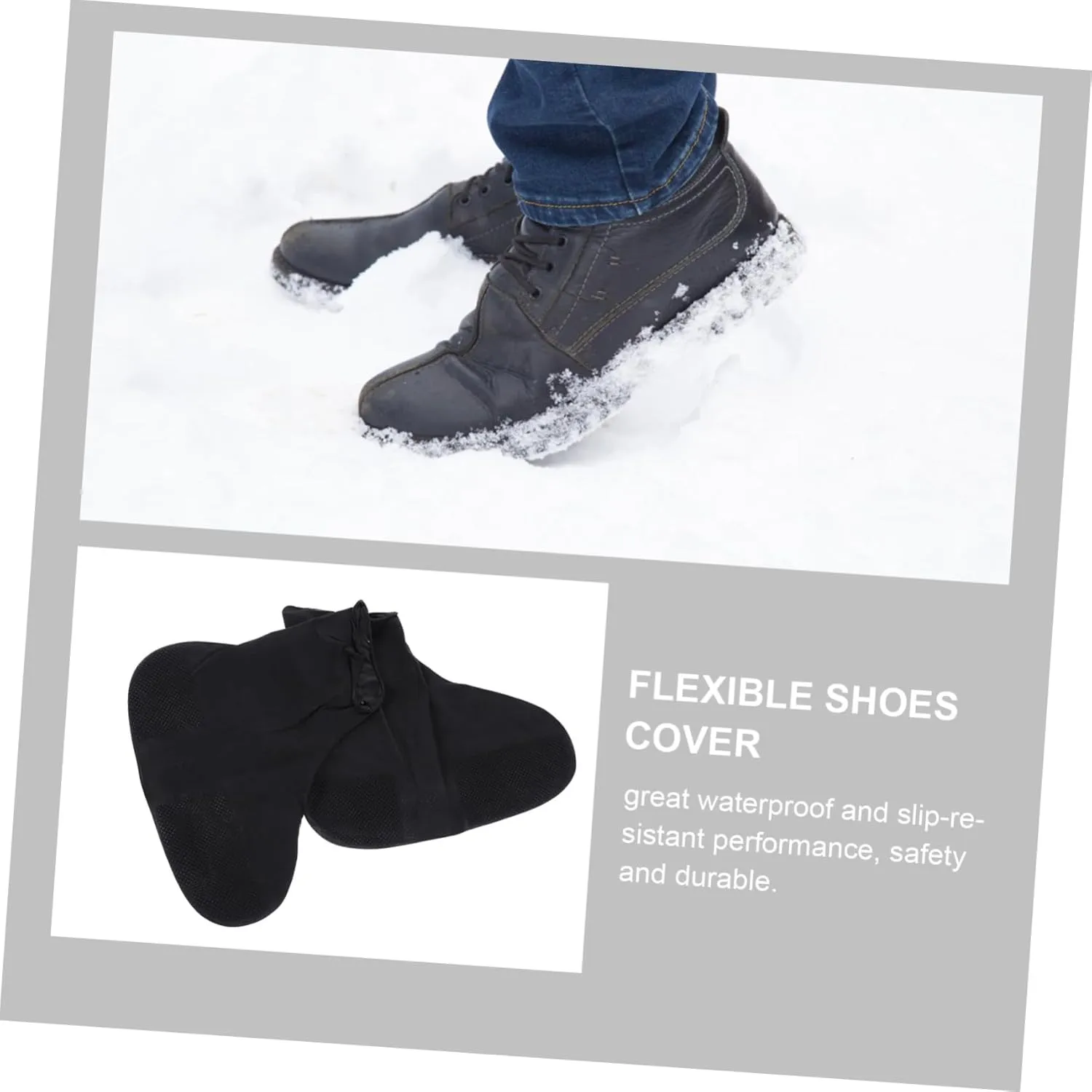 1 Pair Waterproof Shoe Cover Waterproof Boot Cover Shoes Cover for Sports Shoes Cover for Outdoor Shoe