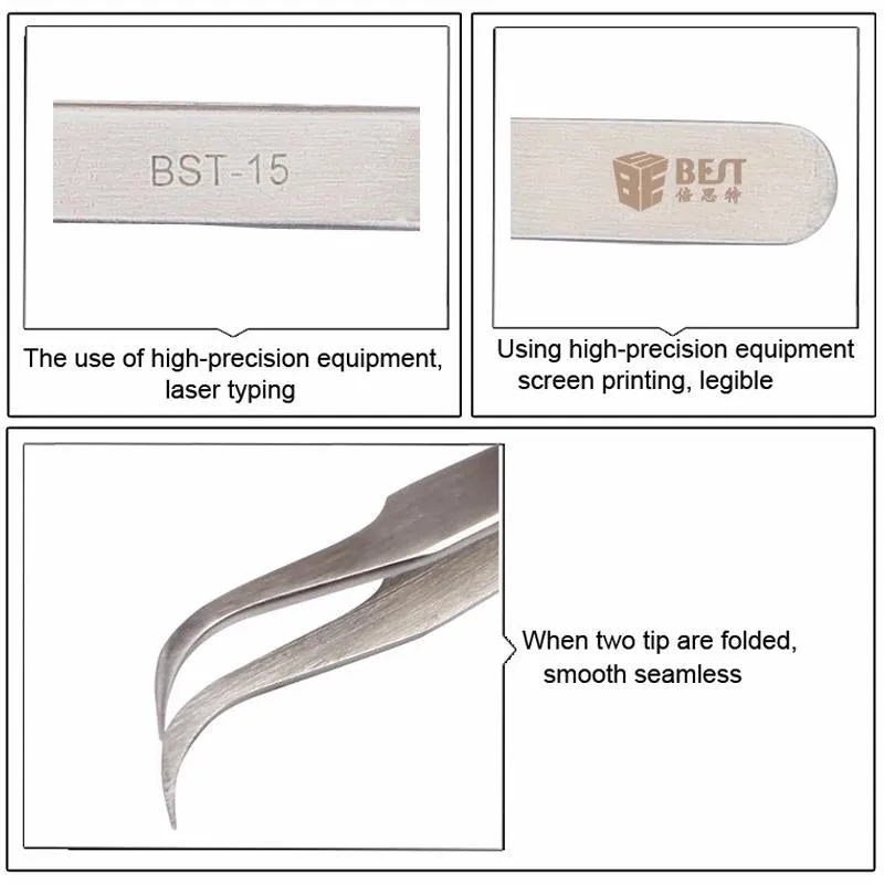 15l Stainless Steel Tweezers - Best Quality