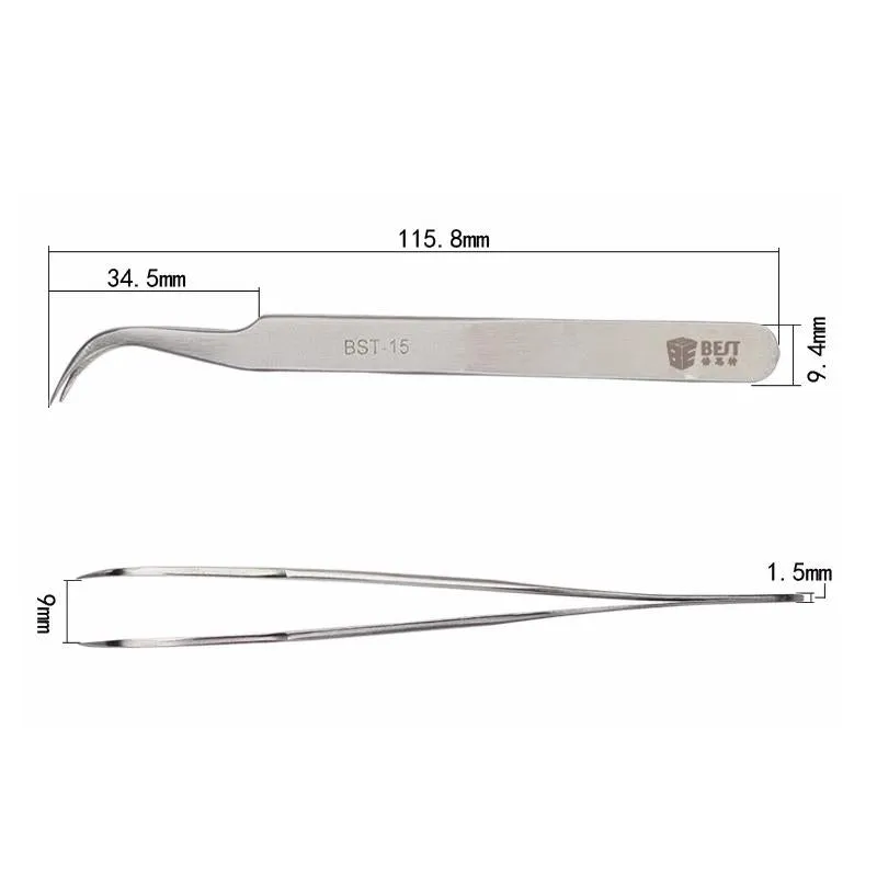 15l Stainless Steel Tweezers - Best Quality