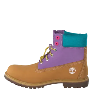6" Prem Boot F/l Wht Wheat