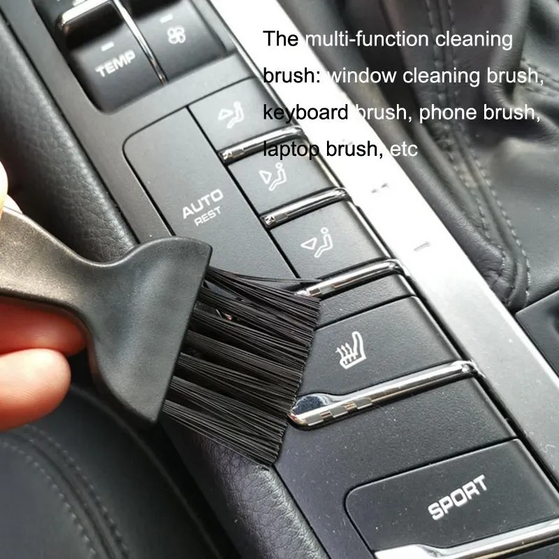 8-piece Computer Cleaning Brush & Tweezer Set for Keyboard & Electronics
