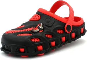Ameta Garden Clogs Shoes for Boys Kids Toddler Slip-On Casual Two-Tone Slipper Sandals