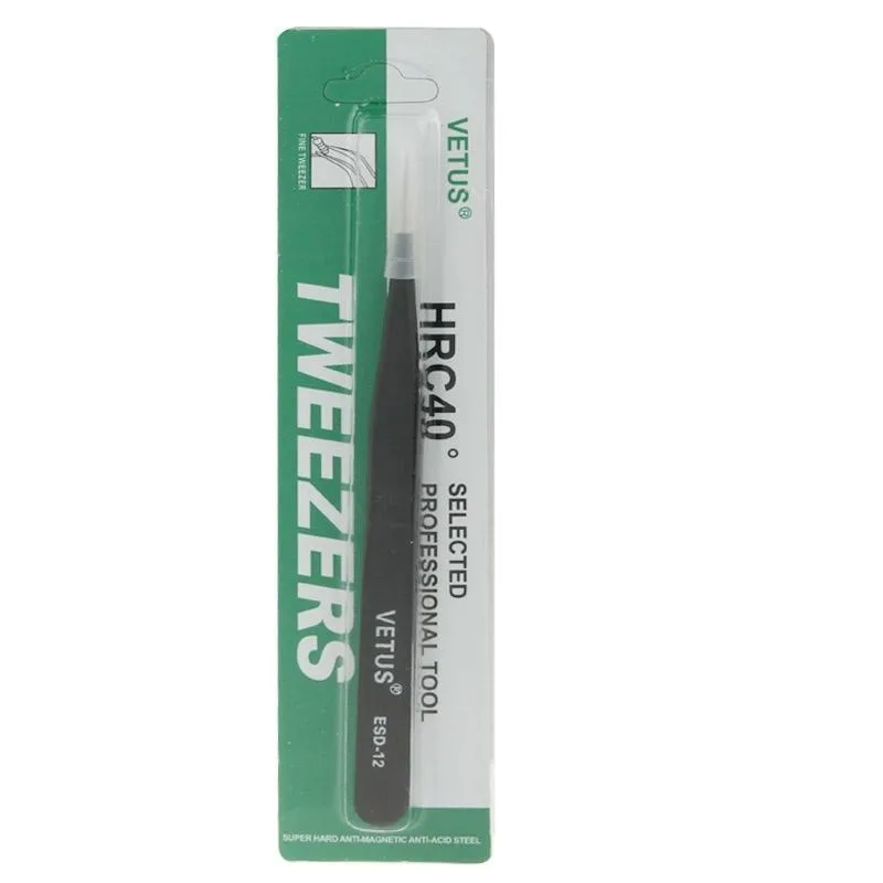 Anti-static Precision Tweezers - Esd-12
