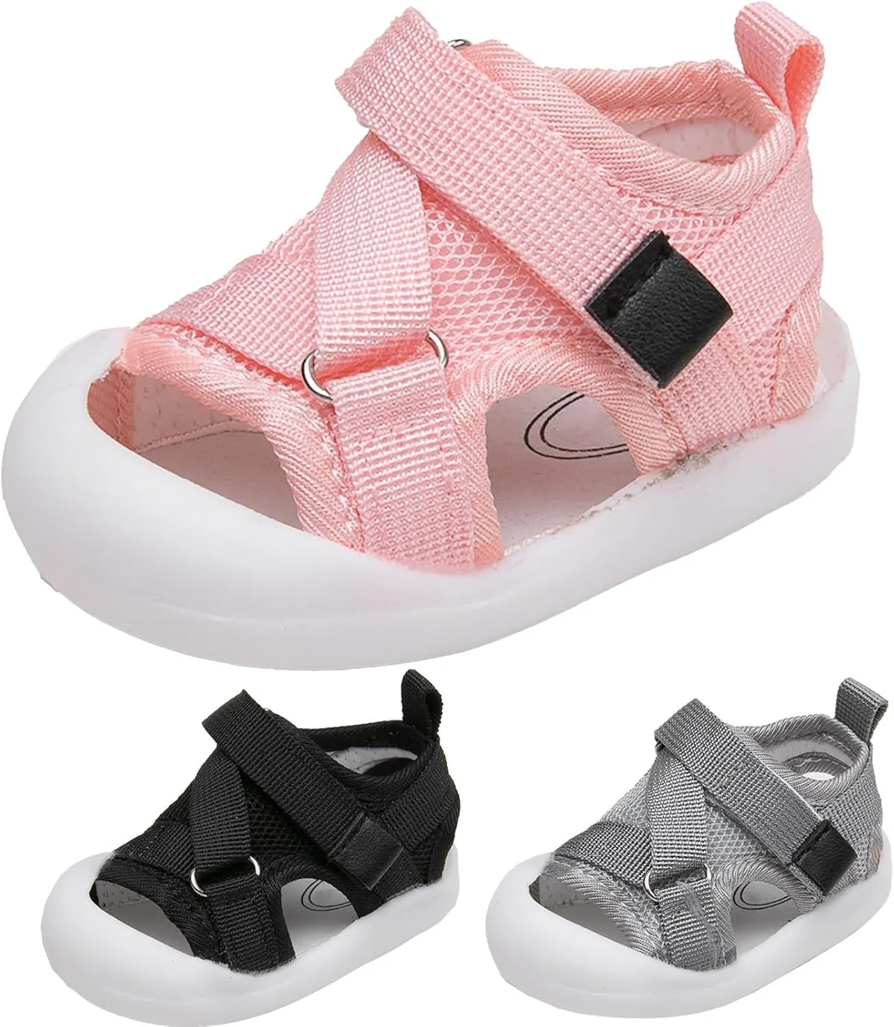 Baby Sandals for Boys Girls Lightweight Breathable Sport Flat Shoes Non Slip Soft Bottom Sneakers 2025 Toddler Shoes