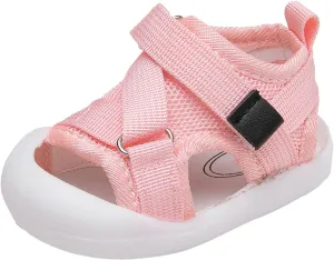Baby Sandals for Boys Girls Lightweight Breathable Sport Flat Shoes Non Slip Soft Bottom Sneakers 2025 Toddler Shoes