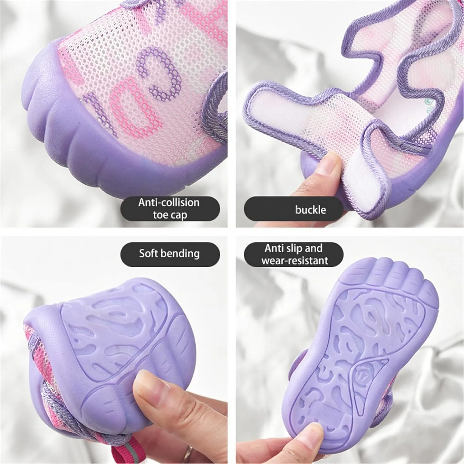 Baby Toddler Water Shoes Boys Girls Sandals Barefoot Kids Breathable Sneakers Shoes Aqua Socks for Beach Swim Pool