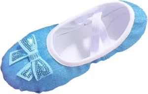 Ballet Shoes for Toddler Girls Glitter Ballet Slippers Dance Shoes(Toddler/Little/Big Kids) Pink Ballet Flats Shoes