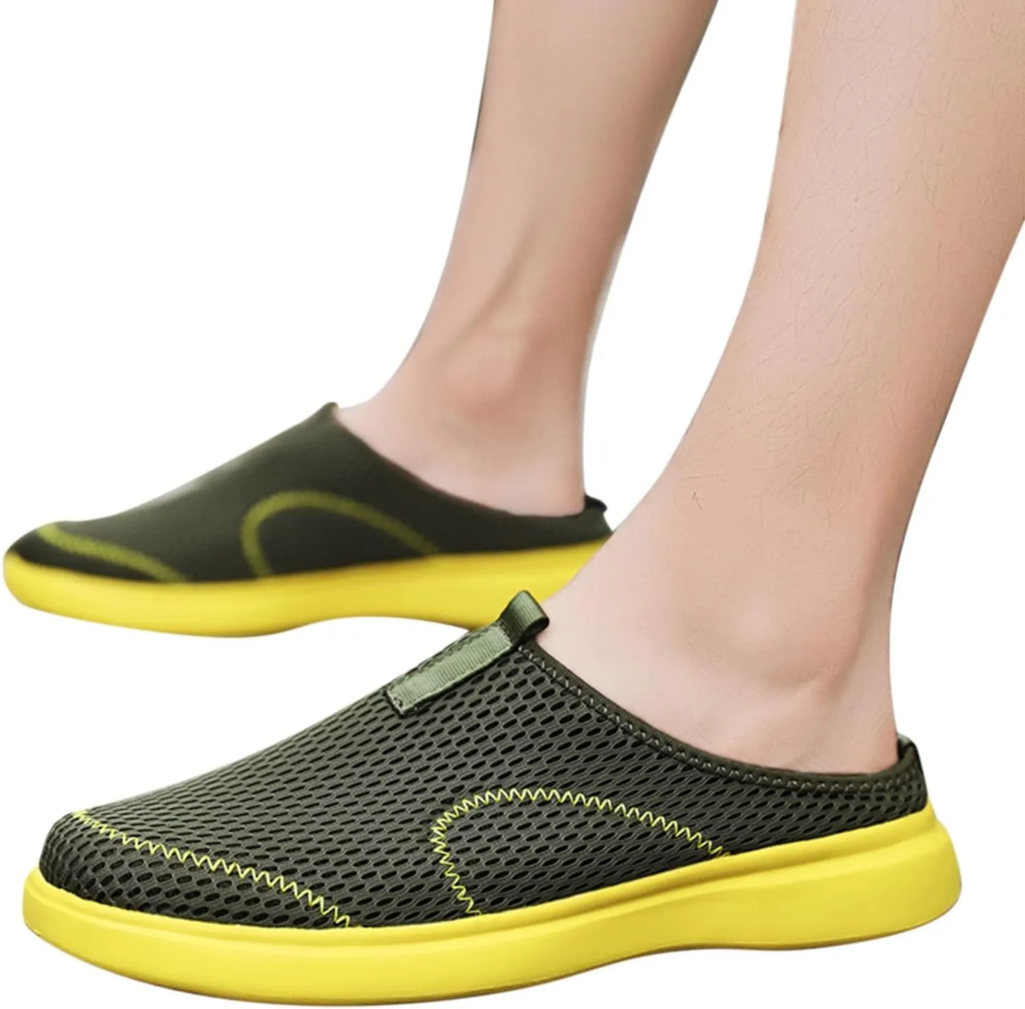 Bamboo Store Loafer Shoes for Men Casual Fashion Summer Men Casual Shoes Breathable Mesh Mens Lightweight Casual Shoes