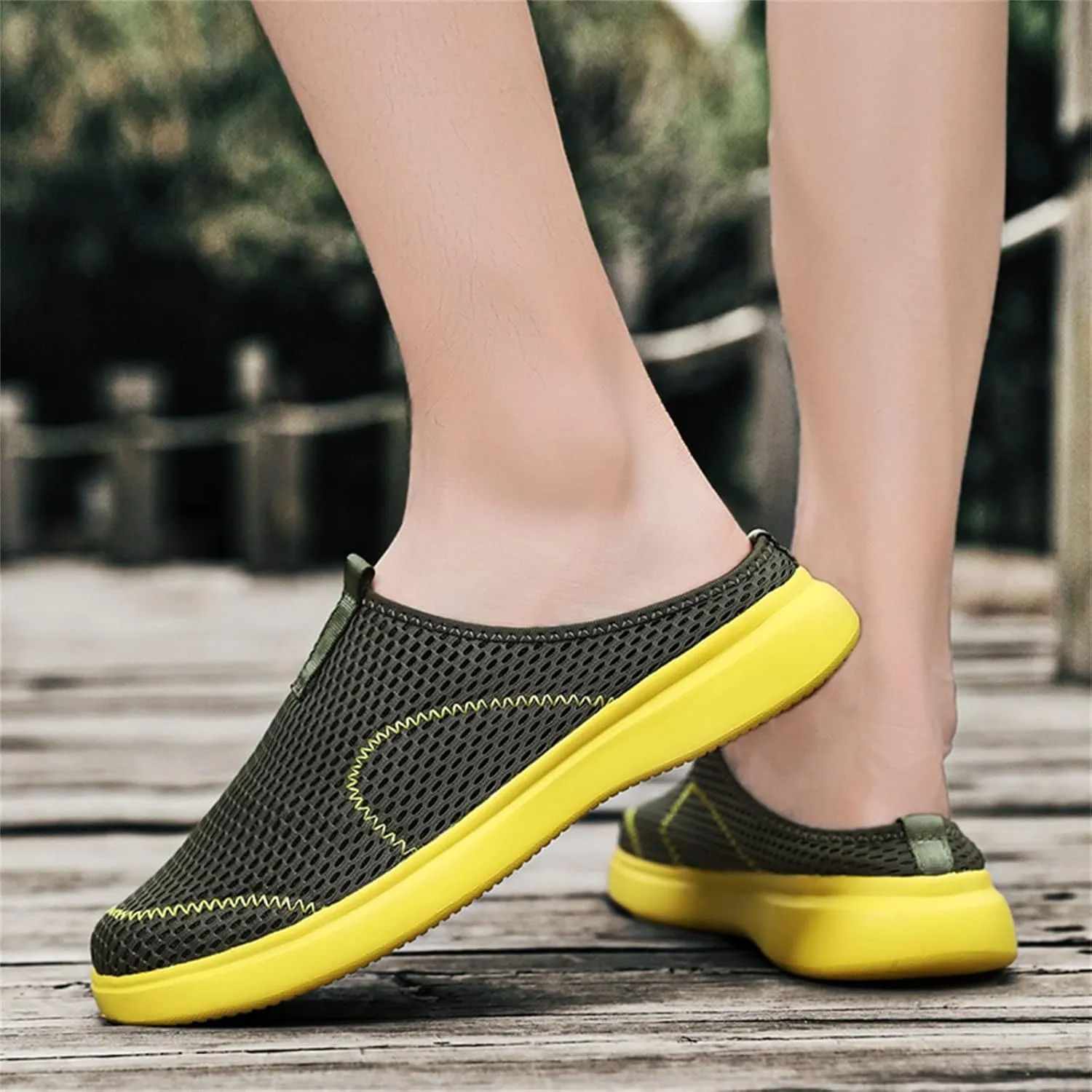 Bamboo Store Loafer Shoes for Men Casual Fashion Summer Men Casual Shoes Breathable Mesh Mens Lightweight Casual Shoes