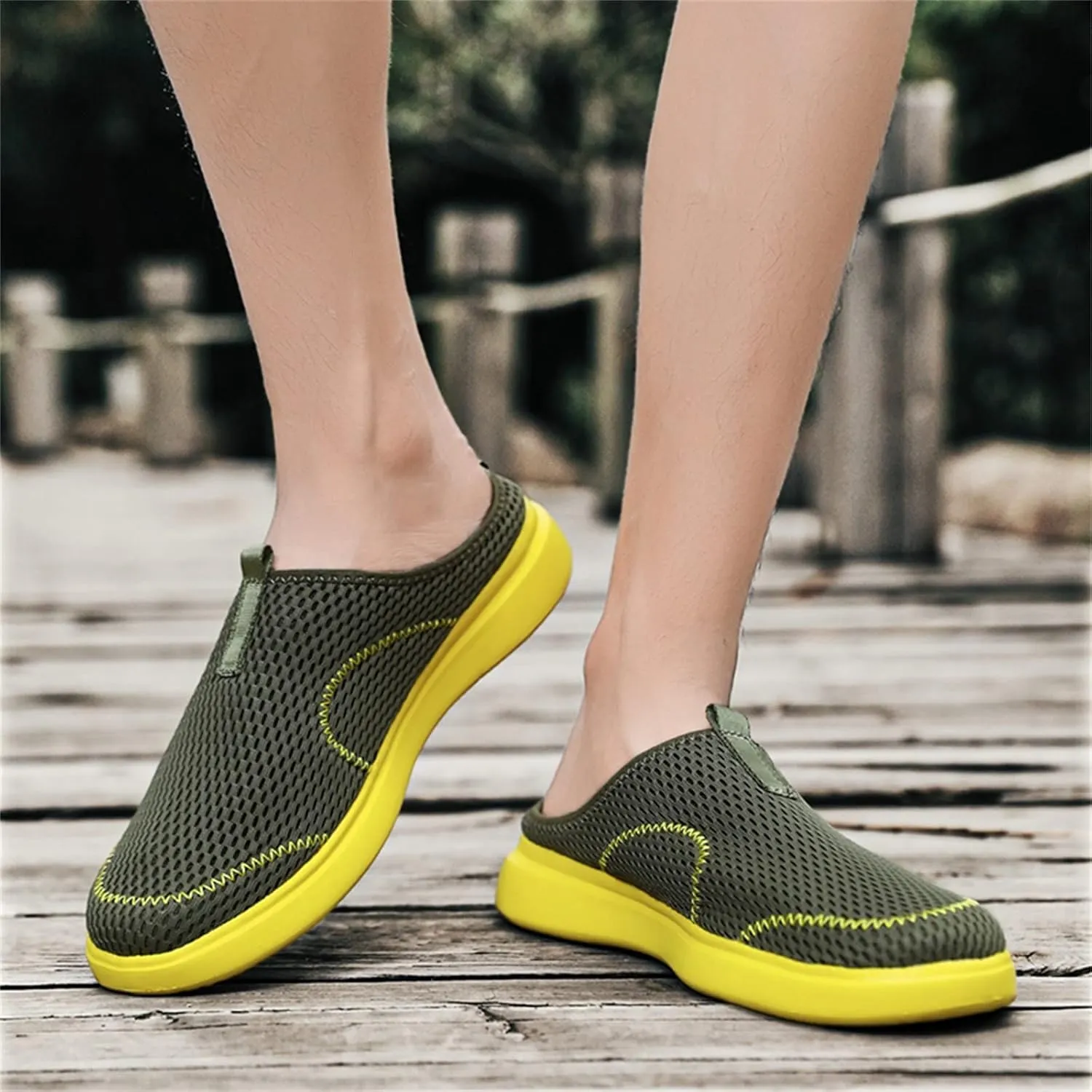 Bamboo Store Loafer Shoes for Men Casual Fashion Summer Men Casual Shoes Breathable Mesh Mens Lightweight Casual Shoes