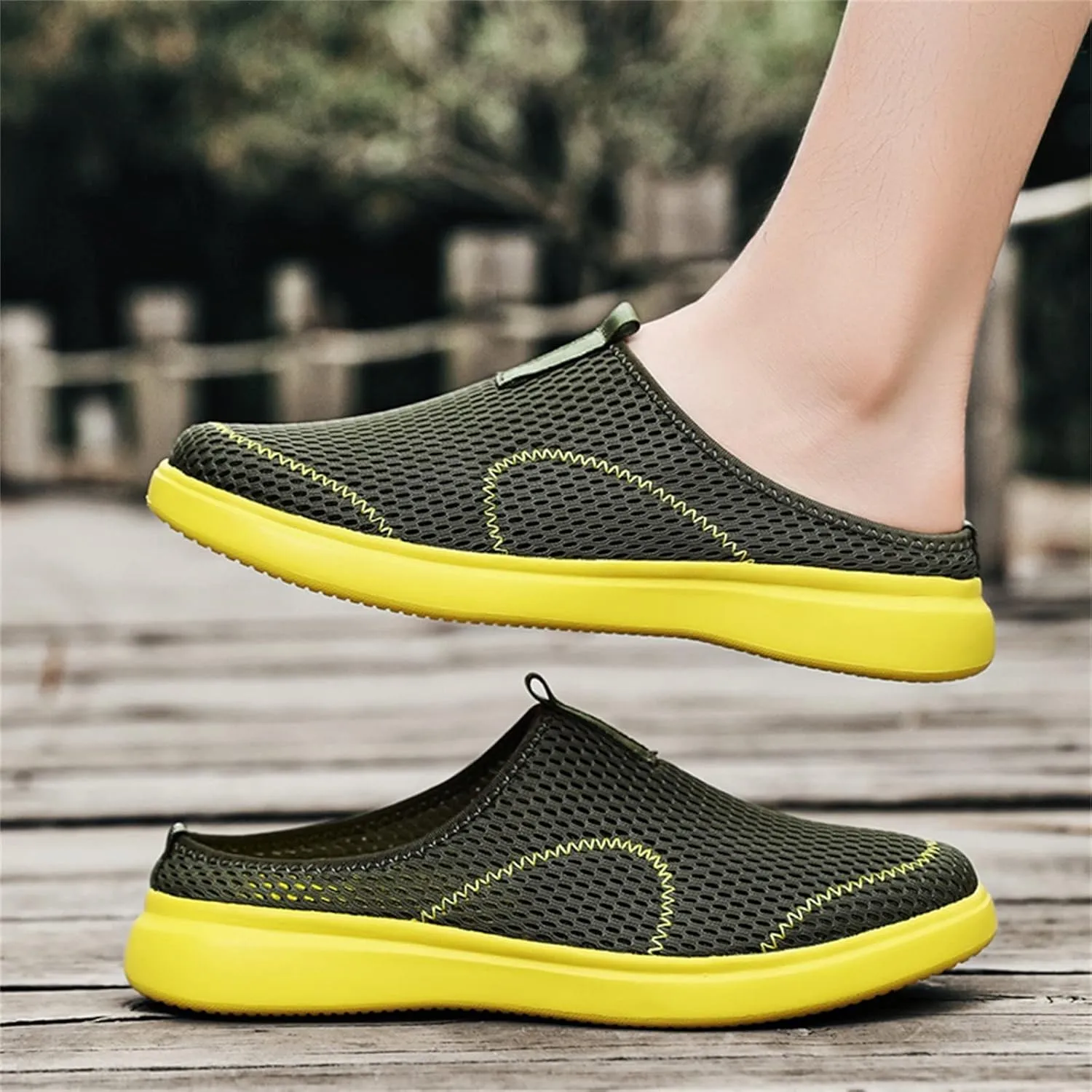 Bamboo Store Loafer Shoes for Men Casual Fashion Summer Men Casual Shoes Breathable Mesh Mens Lightweight Casual Shoes