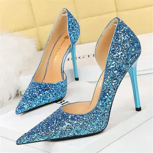 Bling Me Beautiful Sliletto Shoes
