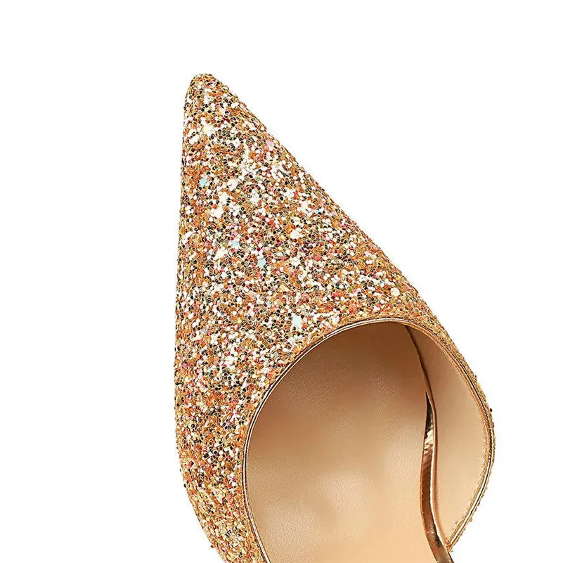 Bling Me Beautiful Sliletto Shoes