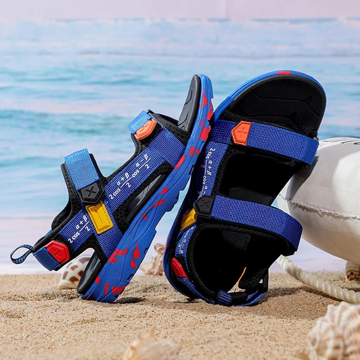 Boys Hiking Sandals Toddler Kids No Slip Rubber Sole Outdoor Athletic Sport Casual Shoes Boy Gymnastics Sneakers