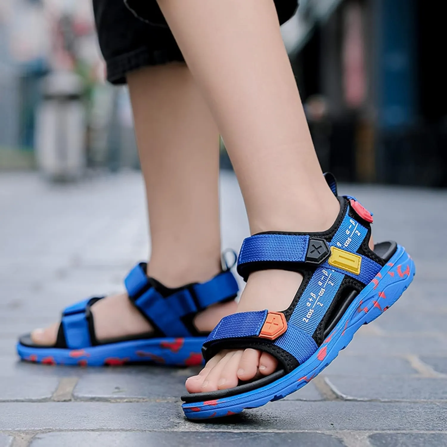 Boys Hiking Sandals Toddler Kids No Slip Rubber Sole Outdoor Athletic Sport Casual Shoes Boy Gymnastics Sneakers