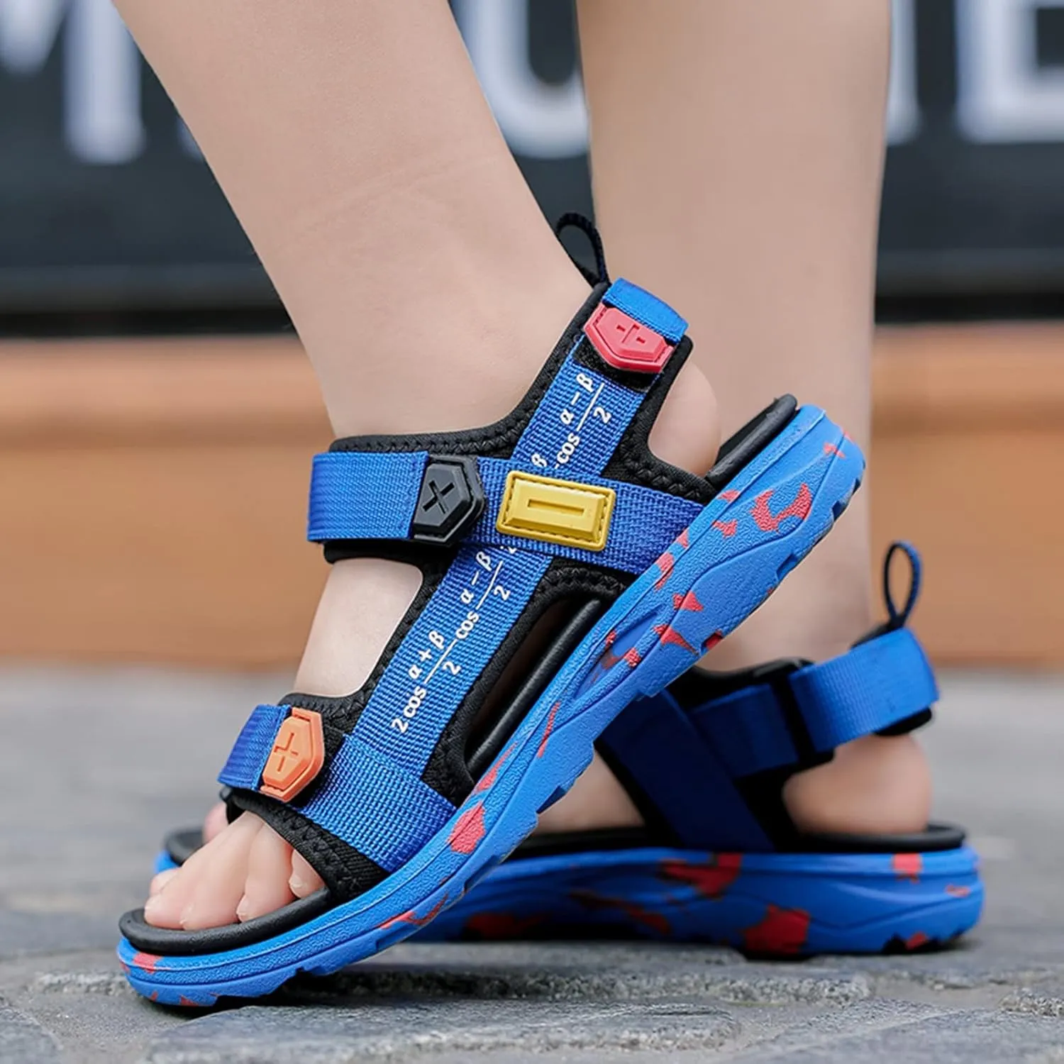 Boys Hiking Sandals Toddler Kids No Slip Rubber Sole Outdoor Athletic Sport Casual Shoes Boy Gymnastics Sneakers