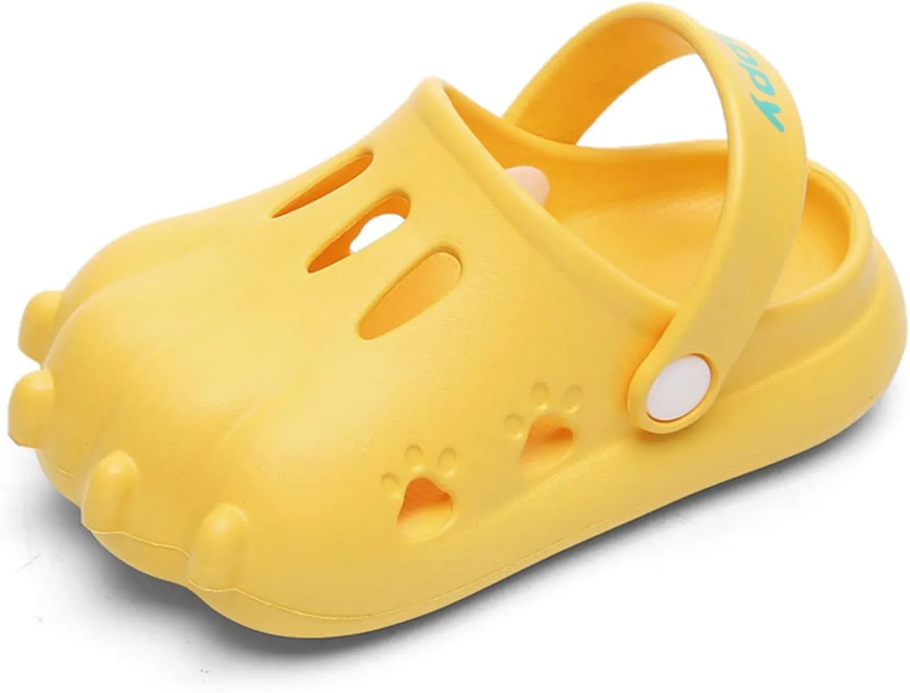 Boys Slippers Leather Kids Garden Beach Dinosaur Clogs Summer Cute Indoor Outdoor Shower Boy Wolf Slippers