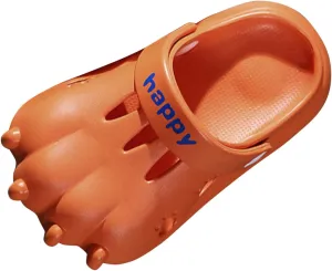Boys Slippers Leather Kids Garden Beach Dinosaur Clogs Summer Cute Indoor Outdoor Shower Boy Wolf Slippers
