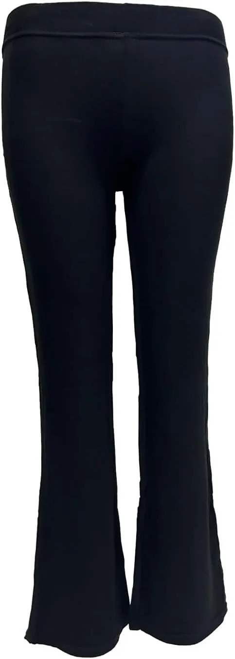 Boys Yoga Bootcut Pants Dance Bottoms Sweatpants Jazz Latin Ballroom Salsa Tango Long Bootleg Trousers Dancewear