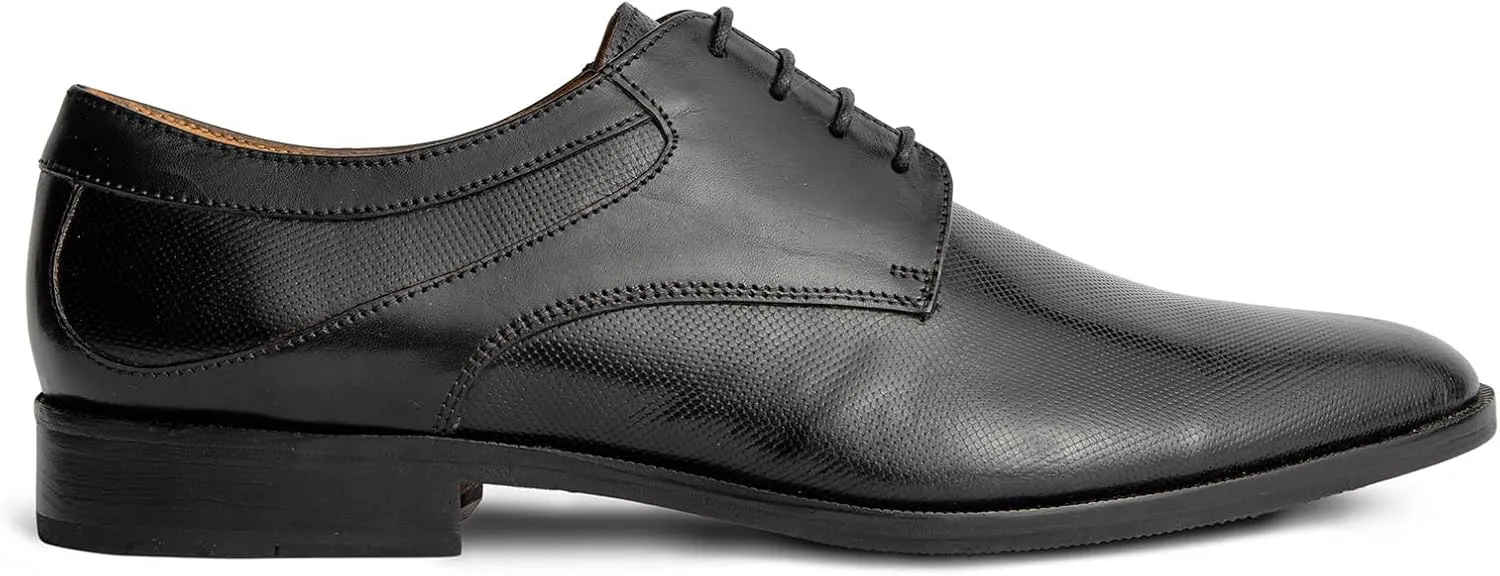 Carlos Santana Power Derby Shoes for Men | Leather Cushioned Ortholite?Footbed