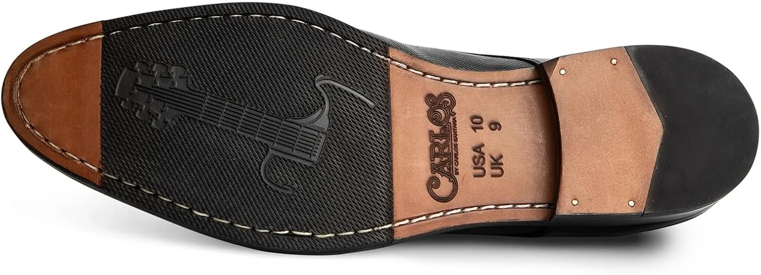 Carlos Santana Power Derby Shoes for Men | Leather Cushioned Ortholite?Footbed