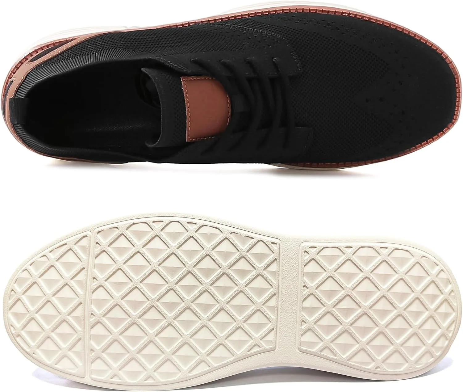 Casual Oxfords Mens Shoes Mesh Business Work Fashion Walking Sneakers