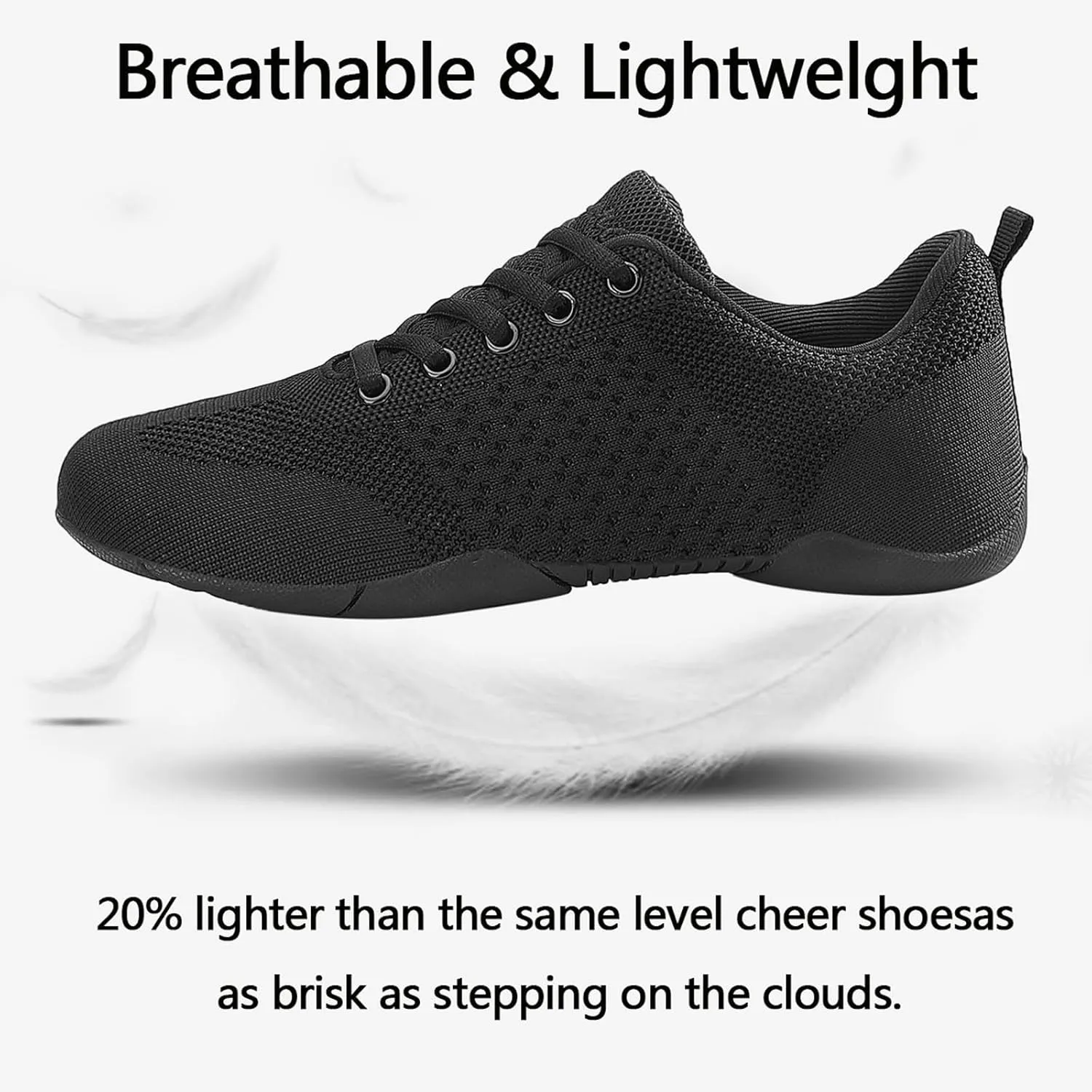 Cheer Shoes Girls Dance Sneakers Women Tennis Training Competition Tumbling Athletic Youth Hip Hop