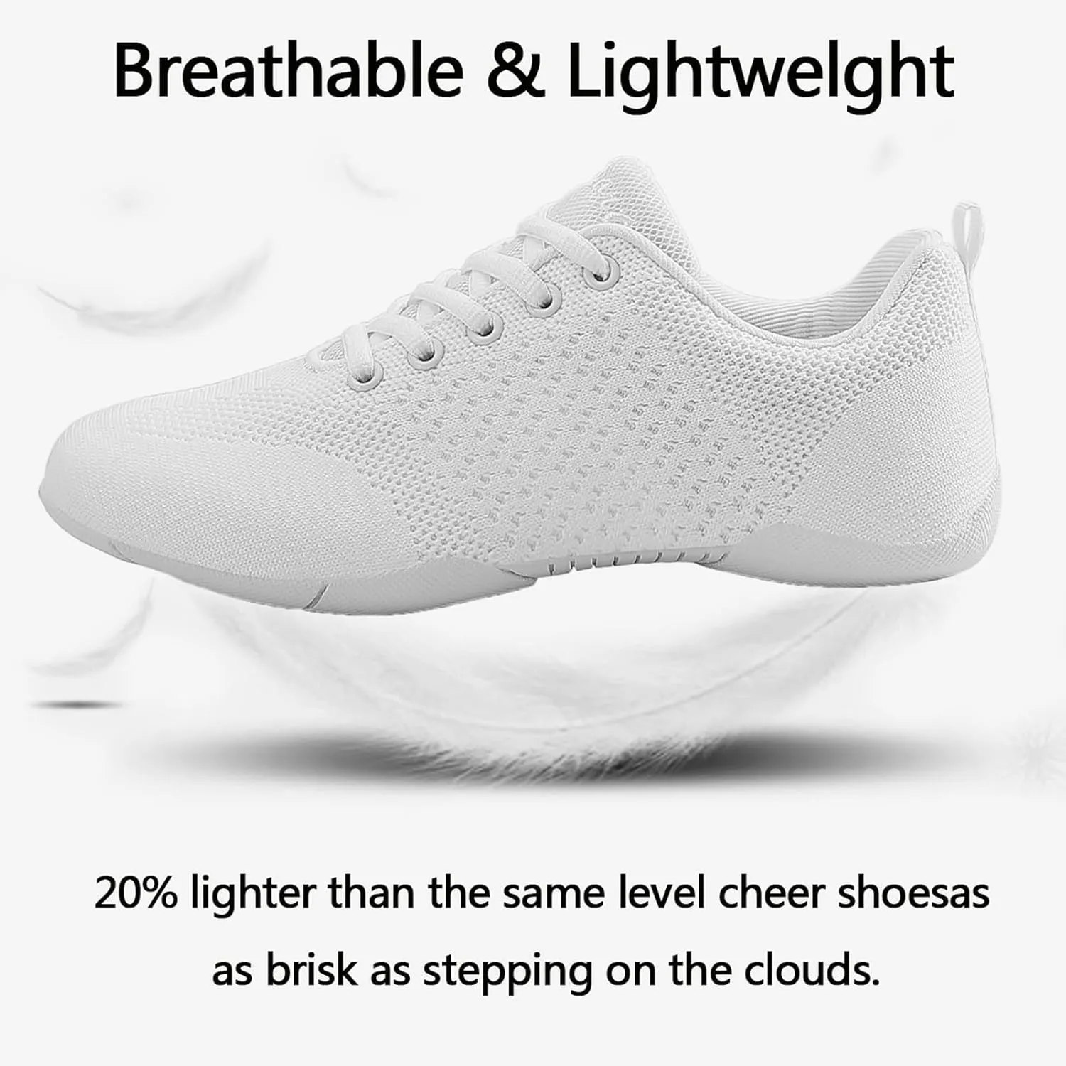 Cheer Shoes Girls Dance Sneakers Women Tennis Training Competition Tumbling Athletic Youth Hip Hop