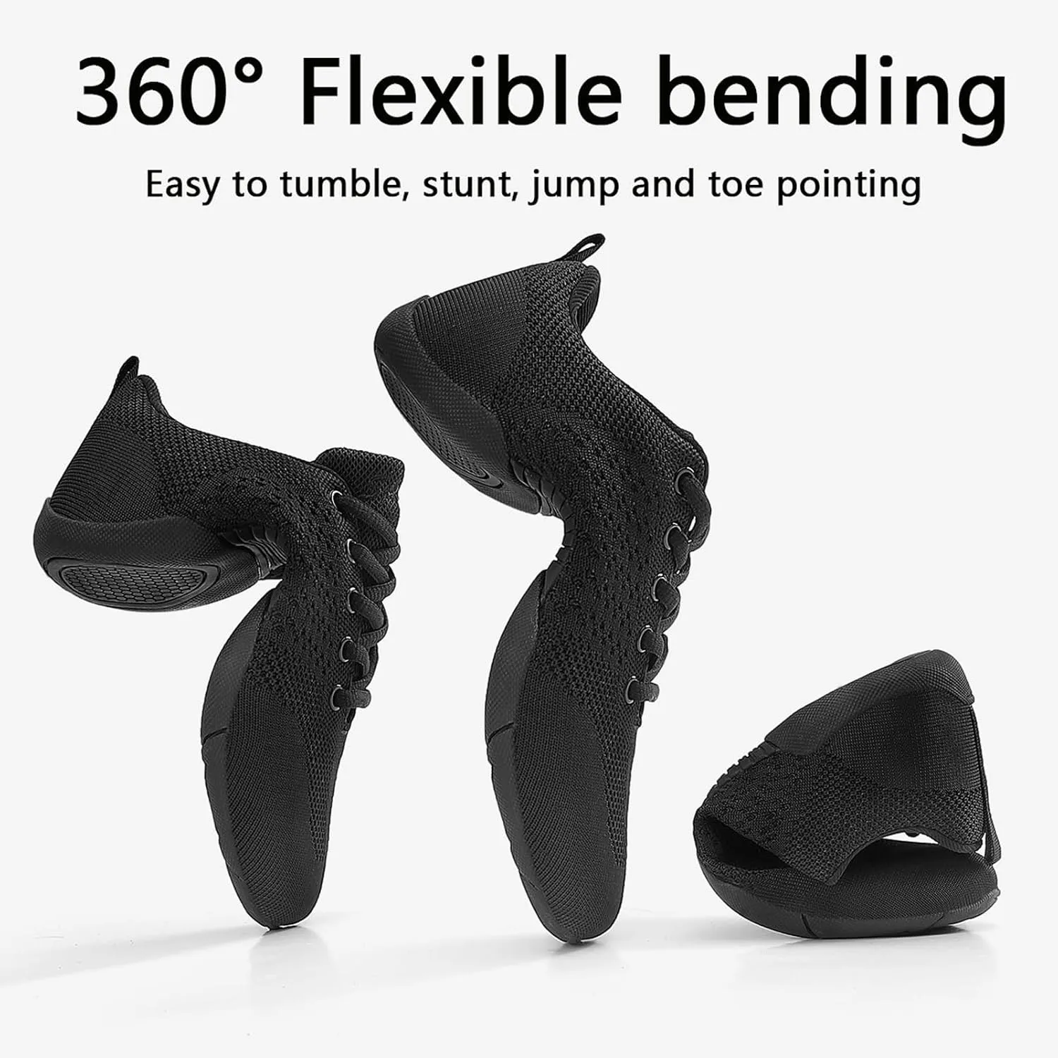 Cheer Shoes Girls Dance Sneakers Women Tennis Training Competition Tumbling Athletic Youth Hip Hop