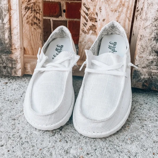 Chicvane Plus Size Casual Lace Up Flat Loafers