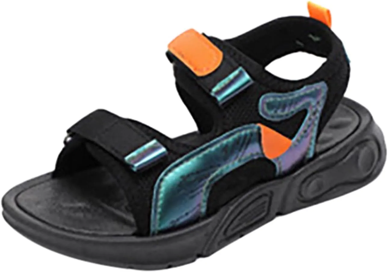 Childrens Boys Sport Sandals Outdoor Beach Pool Walking Water Wide Shoes Boys Girls Open Toe Non Slip Shoes Breathable