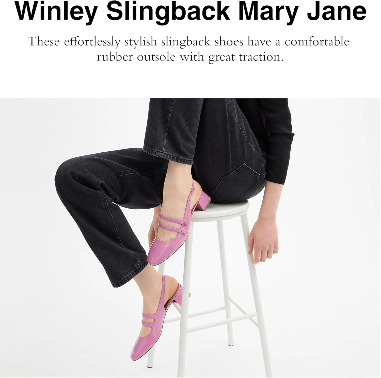 Coach Women's Winley Slingback Mary Jane Flat