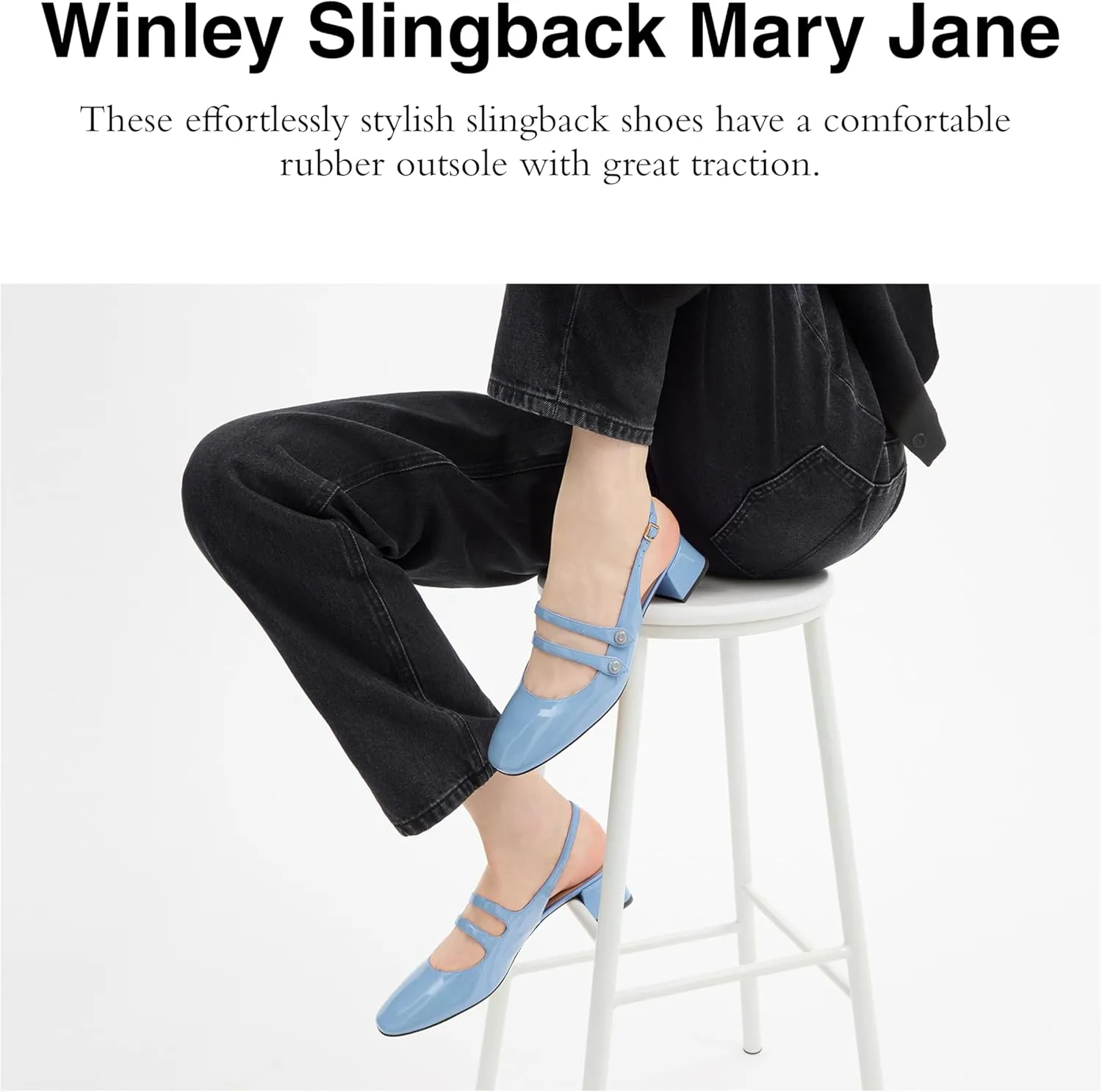 Coach Women's Winley Slingback Mary Jane Flat