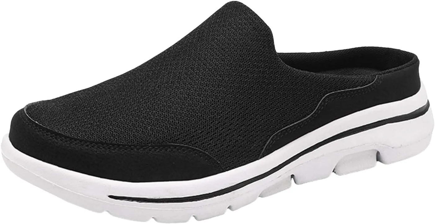 Comfortable and Breathable Flat Soled Slip On Mesh Heelless Casual Shoes for Men and Women Casual Skate Shoes