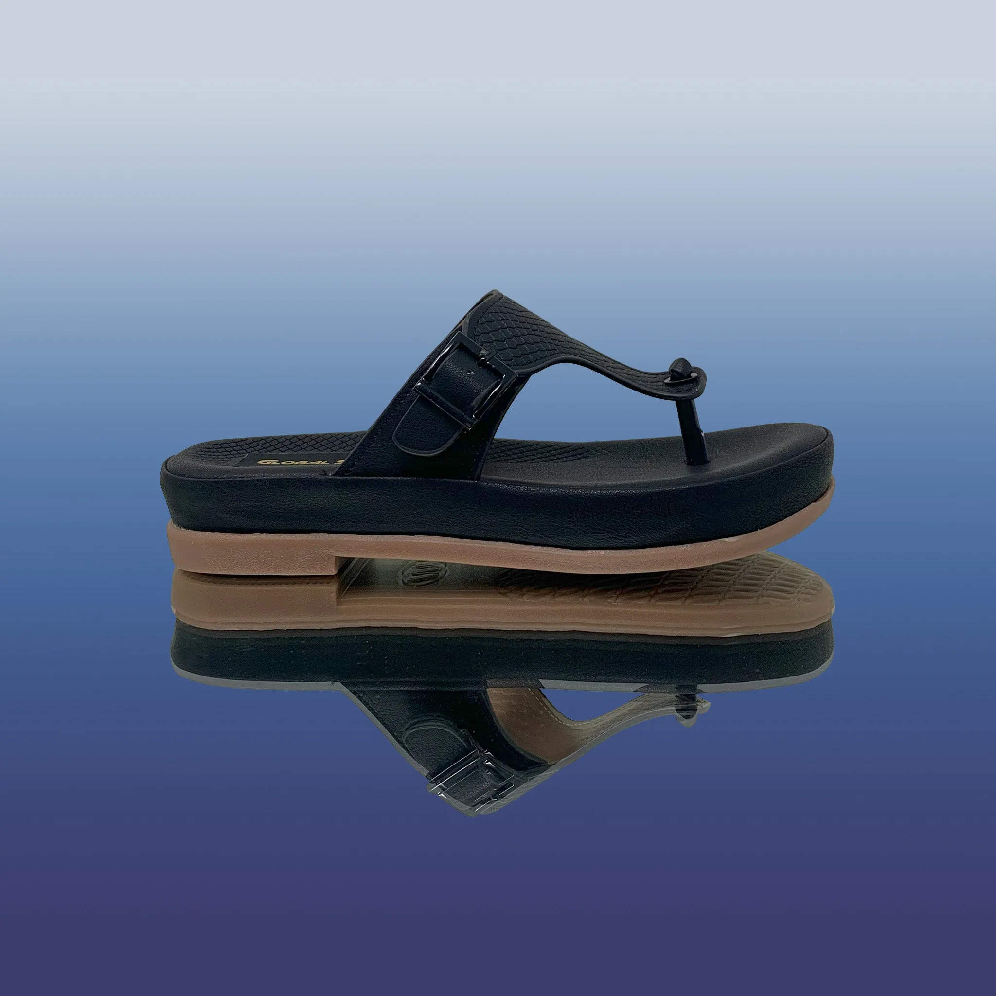 Comfortable Black Casual Sandals