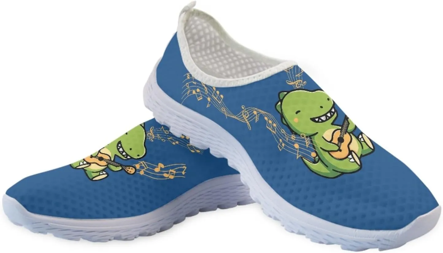 Cumagical Shoes Mesh Quick Drain Design Mens Casual Slip On Shoes