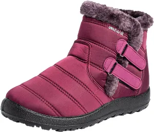 Cute Winter Boots Size 4 Woman Women's Black Waterproof Snow Boots Women Waterproof Winter Boots Woman Waterproof Snow Boots Botas De Invierno Para Mujer Para El Agua