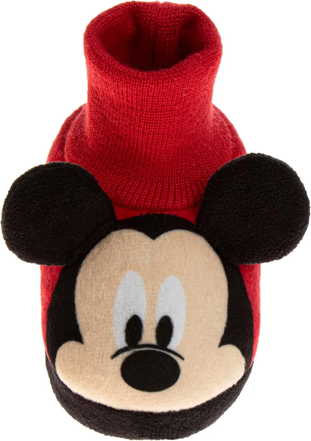 Disney Baby Booties Girls Boys Infant Shoes - Mickey, Minnie and Winnie the Pooh First Walker Warm Socks Newborn Crib Slippers (Size 2,3,4 Infant)
