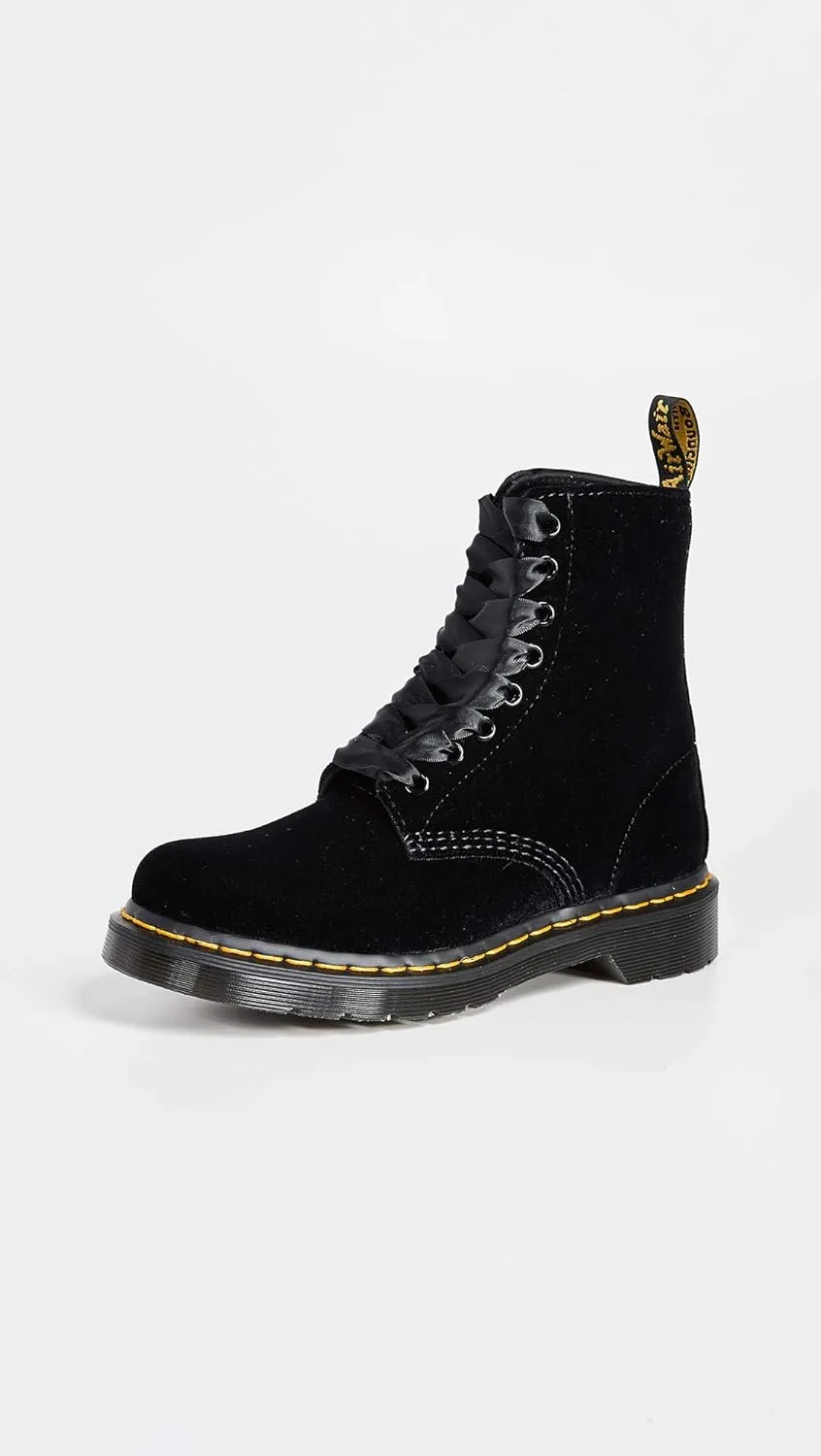 Dr. Martens Unisex-Child 1460 Patent Leather Lace Up Boots