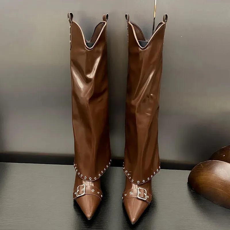 Elegant Chic Stylish Comfortable Warm Fashionable Unique Knee High Boots