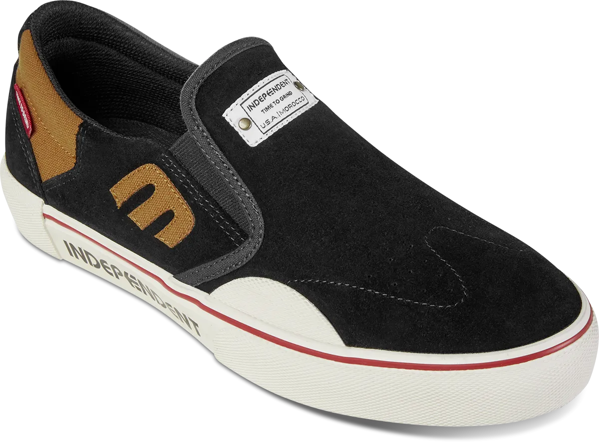 ETNIES X INDEPENDENT MARANA SLIP BLACK/BROWN