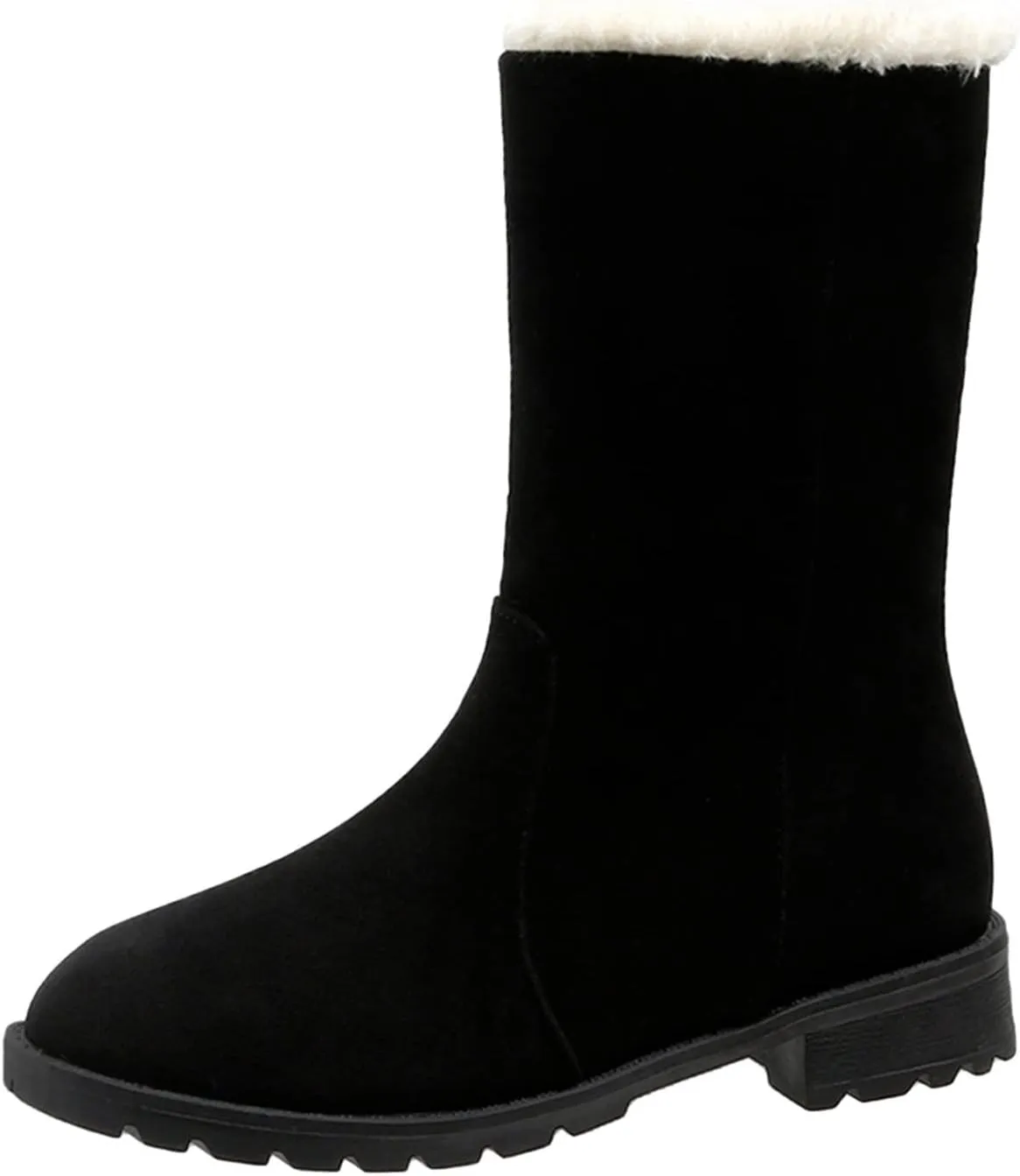Fall Winter Boots for Women 2024 Botas De Nieve Para Hombre Womens Slip On Boots Pink Fuzzy Boots Winter Brown Fur Boots for Women Waterproof Deals Cheap