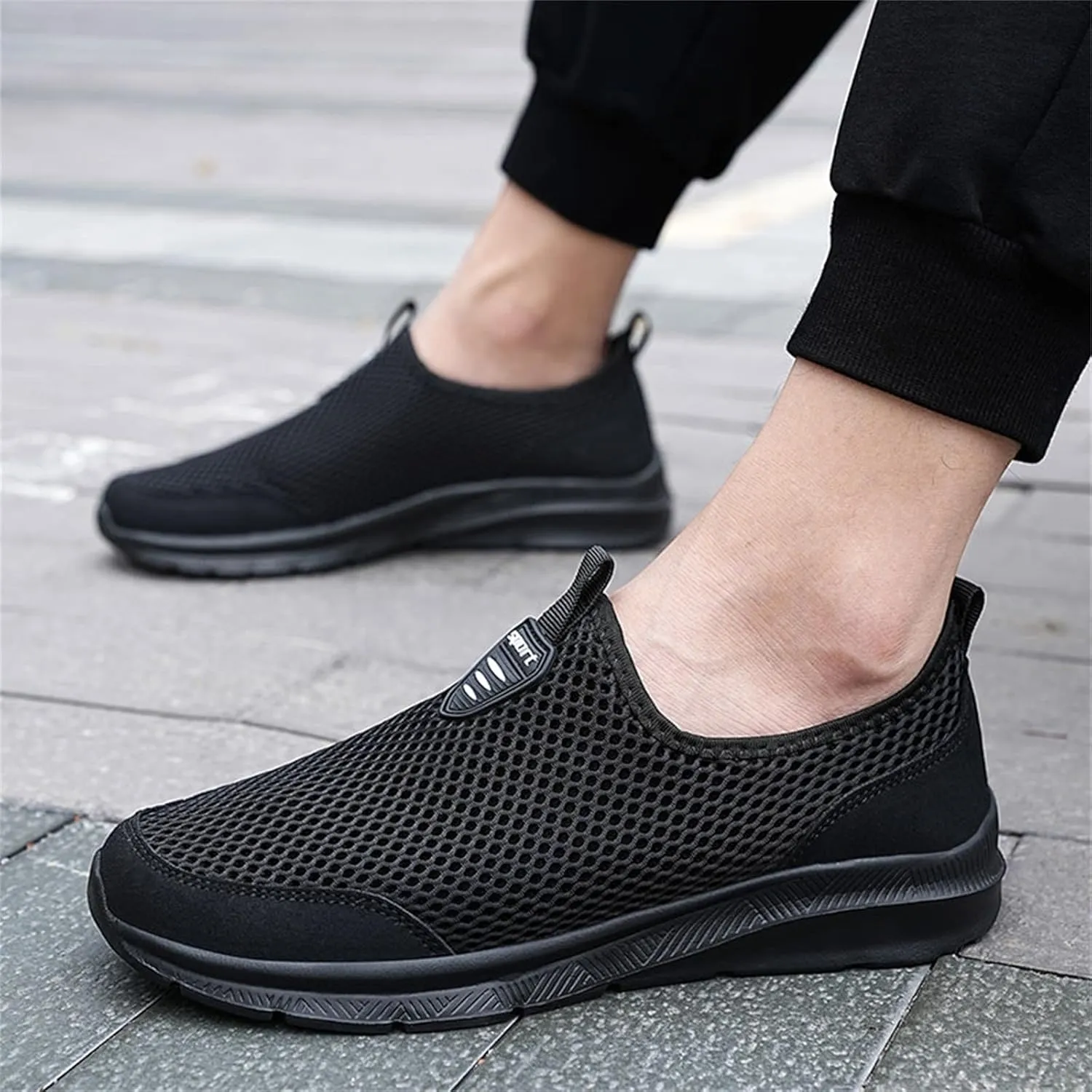 Fashion Summer Men Breathable Mesh Shallow Casual Shoes Mens Go Walk Max 54601 Sneaker