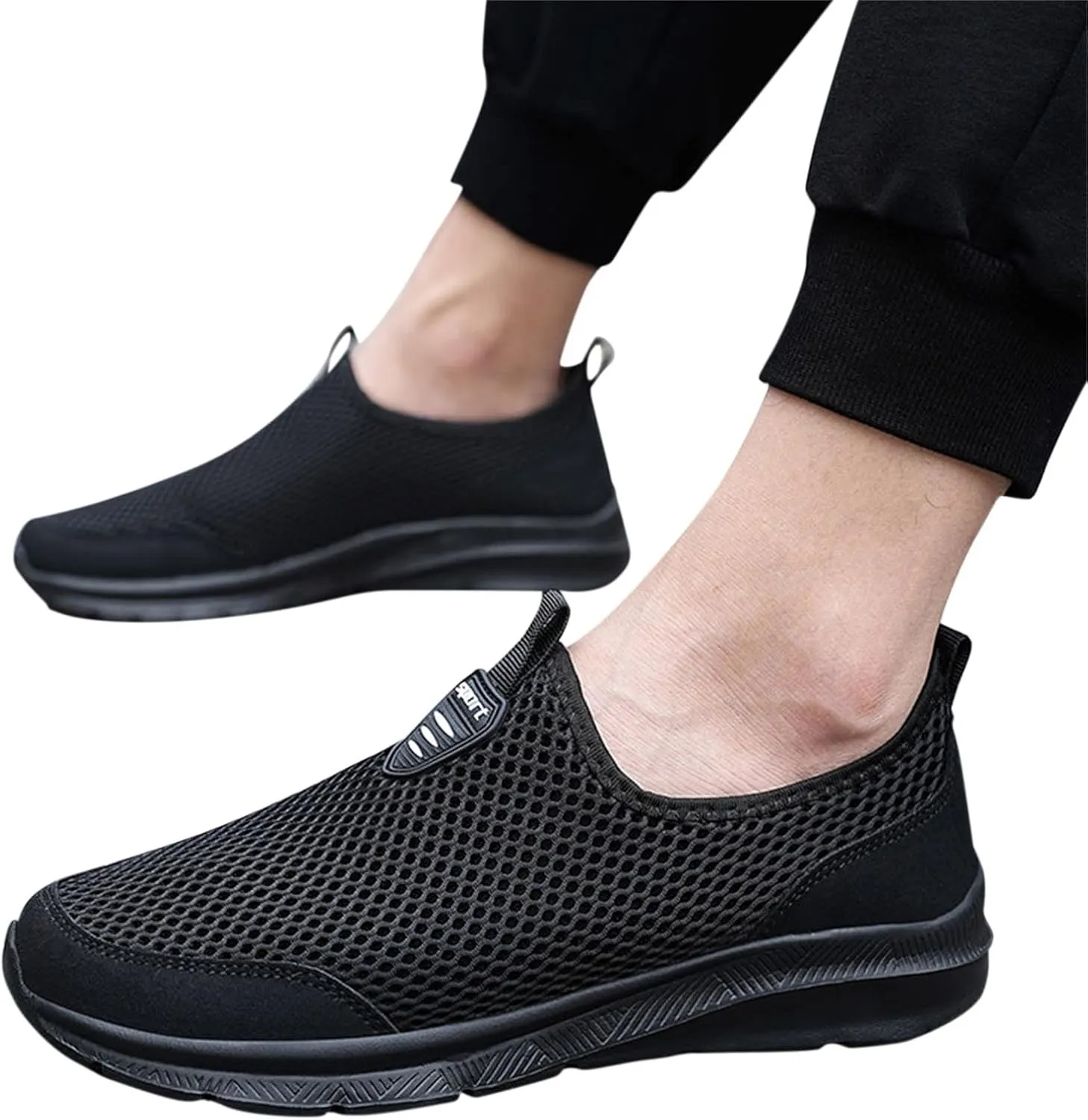 Fashion Summer Men Breathable Mesh Shallow Casual Shoes Mens Go Walk Max 54601 Sneaker
