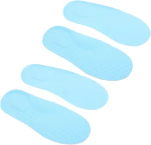 FRCOLOR 2Pairs Shoe Insoles Shock Absorbing Sports Inserts for Basketball Soft Breathable Cushion for for Boys