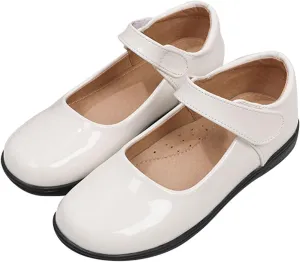 Girls Ballet Dress Shoes Kids Toddler Mary Jane Flats Pu Leather Solid Wedding Party School Communio?? Oxfor?? Shoes