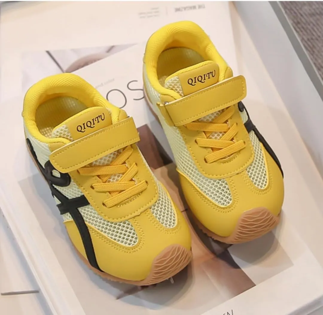 Girls Boys Breathable Mesh Casual Sneakers Outdoor Sports Tennis Shoes
