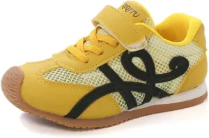 Girls Boys Breathable Mesh Casual Sneakers Outdoor Sports Tennis Shoes