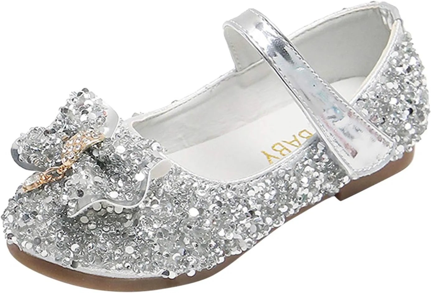 Girls Dress Shoes Kids Toddler Heels Pumps Flower Girl Mary Jane School Wedding Party Princess Shoes