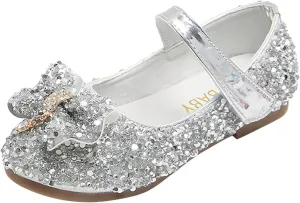 Girls Dress Shoes Kids Toddler Heels Pumps Flower Girl Mary Jane School Wedding Party Princess Shoes